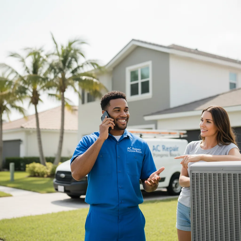 AC Repair Pompano Beach customer support in Chloe
